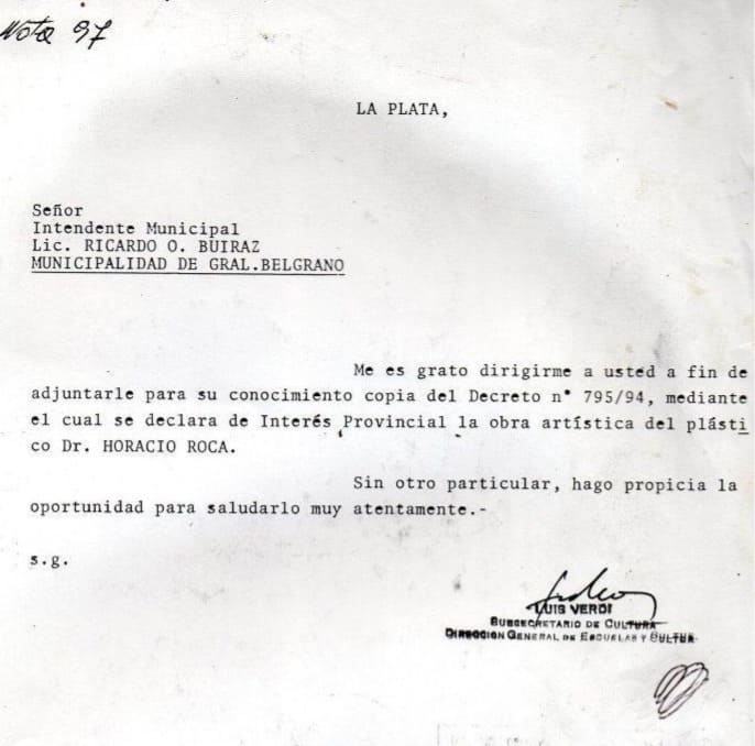 Obra de Horacio Roca